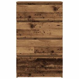 Berkfield Home Sideboard Old Wood 60x35x98.5 cm Engineered Wood in Brown - thumbnail 6
