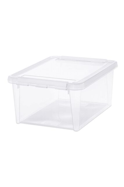 SmartStore 'Storage Box' with Clip Lid for Home, 15 in White - Size: Medium - image 1