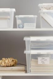 SmartStore 'Storage Box' with Clip Lid for Home, 15 in White - Size: Medium - thumbnail 3