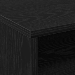 Berkfield Home Rolling Cabinet Black Oak 55x40x91 cm Engineered Wood - Size: 55 x 40 x 91 cm - thumbnail 9