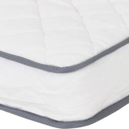 Seconique Yasmin 3' Roll-Up Mattress 18cm (Bonnel Spring) in White - Size: Single - thumbnail 4