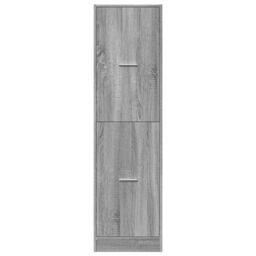 Berkfield Home Apothecary Cabinet¬†Grey Sonoma 40x41x144.5 cm Engineered Wood in Grey - thumbnail 5