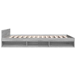 Berkfield Home Bed Frame with Drawers without Mattress Grey Sonoma 120x200 cm - Size: Small Double - thumbnail 5