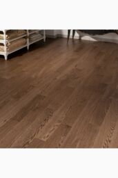 Living and Home 36Pcs PVC Wooden Self-adhesive Laminate Flooring Planks in Dark Brown - thumbnail 2