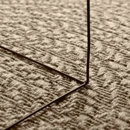 Berkfield Home Rug ZIZUR Beige 120x170 cm Jute Look Indoor & Outdoor - Size: Medium - thumbnail 4