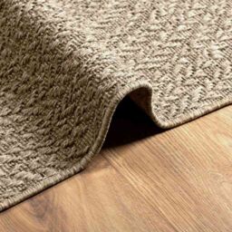 Berkfield Home Rug ZIZUR Beige 120x170 cm Jute Look Indoor & Outdoor - Size: Medium - thumbnail 8