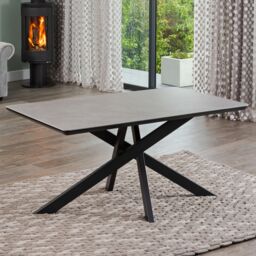 Artemis Home Farnese 180cm x 90cm Stone Dining Table in Grey - Size: 180 cm x 90 cm