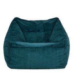 icon Natalia Jumbo Corduroy Bean Bag Armchair in Teal - thumbnail 3