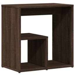 Berkfield Home Side Tables 2 pcs Brown Oak 50x30x50 cm Engineered Wood - Size: 50 x 30 x 50 cm - thumbnail 5