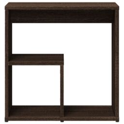 Berkfield Home Side Tables 2 pcs Brown Oak 50x30x50 cm Engineered Wood - Size: 50 x 30 x 50 cm - thumbnail 6