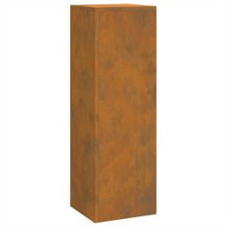 Berkfield Home Outdoor Plant Stands Pillar 3 pcs Weathering Steel in Black - thumbnail 6