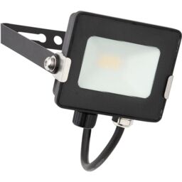 Loops 2 PACK Outdoor Waterproof LED Floodlight - 10W Cool White LED - Matt Black - thumbnail 4