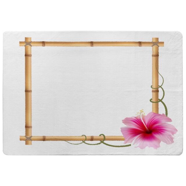 Benjamin Tate Design Bamboo Border Designer Rug in Natural - Size: Large - image 1