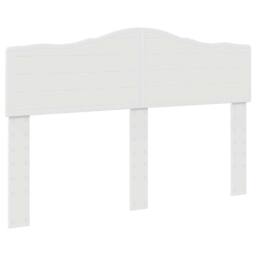 Berkfield Home Bed Frame with Headboard White 140 x 190 cm Solid Pine Wood - thumbnail 6