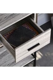 Home Discount Vida Designs Brooklyn 3 Drawer Console Table Storage Organizer 740 x 1000 x 340 mm in Grey - thumbnail 4