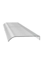 Garden Sanctuary Transparent Arch Canopy Awning Shelter for Door & Window in Clear - Size: Large - thumbnail 3
