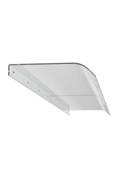 Garden Sanctuary Transparent Arch Canopy Awning Shelter for Door & Window in Clear - Size: Large - thumbnail 5