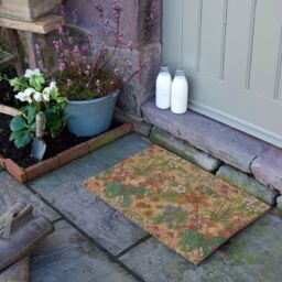 Artsy Mats Language of Flowers x Celia Battaini Doormat (60 x 40cm) in Brown - Size: 40 cm x 60 cm - thumbnail 3