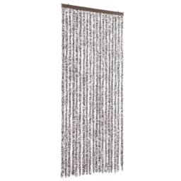 Berkfield Home Insect Curtain Brown & Beige 56x200 cm Chenille