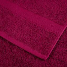 Berkfield Home Premium Soap Towels SOLUND 2pcs Bordeaux 30x30cm 600gsm in Wine - thumbnail 6