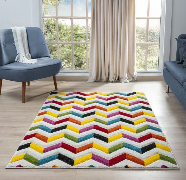 Ultimate Rug Collection Spectra Carved Heatset Rug - Size: 80 cm x 150 cm - image 1
