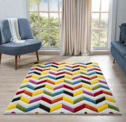Ultimate Rug Collection Spectra Carved Heatset Rug - Size: 80 cm x 150 cm - thumbnail 1