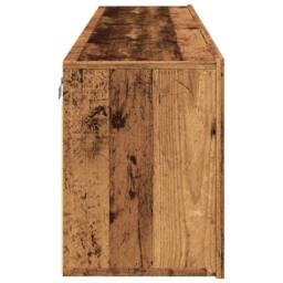 Berkfield Home TV Cabinets Wall-mounted 2 pcs Old Wood 80x30x41 cm in Brown - Size: 80 x 30 x 41 cm - thumbnail 6