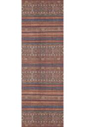 THE RUGS Zahra Washable Persian Classic Rug - Soft Durable Polyester Pile in Red - Size: 120 cm x 170 cm - thumbnail 3
