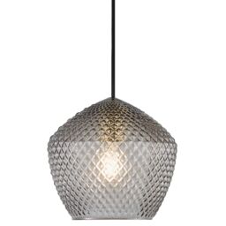 Nordlux Vintage Indoor Pendant Light Brass Glass E27 Retro - Mains Powered, IP20 in Gold - thumbnail 1