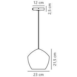 Nordlux Vintage Indoor Pendant Light Brass Glass E27 Retro - Mains Powered, IP20 in Gold - thumbnail 9