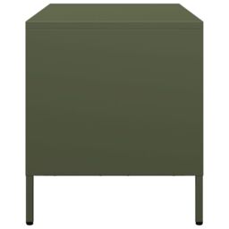 Berkfield Home TV Cabinet Olive Green 68x39x43.5 cm Cold-rolled Steel - thumbnail 6