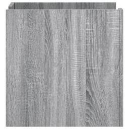 Berkfield Home Decorative Bedside Cabinet Grey Sonoma 45x50x50 cm Engineered Wood - Size: 45 x 50 x 50 cm - thumbnail 5