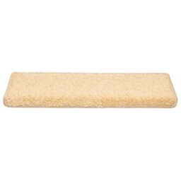 Berkfield Home Stair Mats 10 pcs 65x21x4 cm Brown - Size: Medium - thumbnail 5