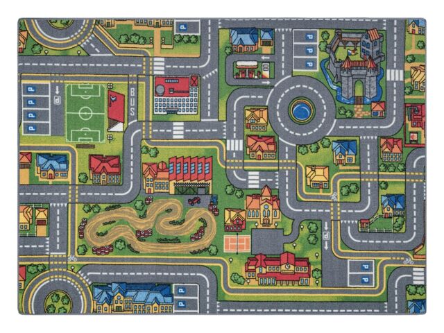 RugsX Rebel Roads Rug in Grey - Size: 95 cm x 200 cm - image 1