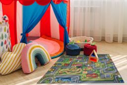 RugsX Rebel Roads Rug in Grey - Size: 95 cm x 200 cm - thumbnail 4