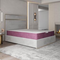 DS Living Reve Ruby Hybrid Gel-Flex Memory Foam Mattress in Maroon - Size: King - thumbnail 3