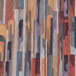 Kukoon Multi-Colour Abstract Soft Chenille Washable Living Room Area Rug - Size: 80 cm x 150 cm - thumbnail 5