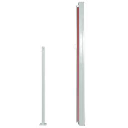 Berkfield Home Patio Terrace Side Awning 160 x 300 cm Red - thumbnail 3