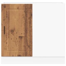 Berkfield Home Kitchen Base Cabinet Porto Old Wood Engineered Wood in Brown - thumbnail 5