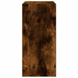 Berkfield Home Bookcase Smoked Oak 31x24x52 cm Engineered Wood in Brown - Size: 31 x 24 x 52 cm - thumbnail 6
