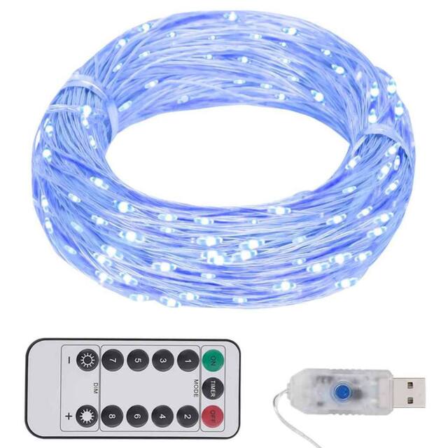 Berkfield Home LED String with 150 LEDs Blue 15 m - image 1
