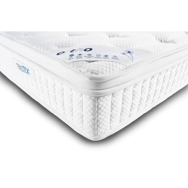 Maxitex Orthopaedic Pocket Sprung Mattress in White - Size: King - image 1