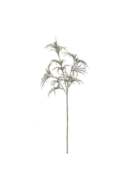 KDMD Champagne Glitter Aralia leaf stem 2 Pack in Gold - image 1