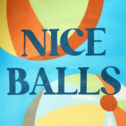 OHS Nice Balls Beach Towel Bath Travel Quick Dry Microfibre Absorbent - thumbnail 6