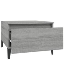 Berkfield Home Side Table Grey Sonoma 50x46x35 cm Engineered Wood - Size: 50 x 46 x 35 cm - thumbnail 7