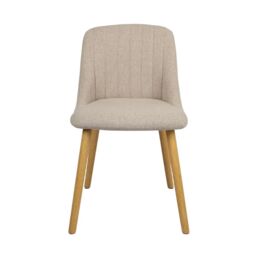 Home Garden Direct Emilia - Dining Chairs in Premium Textured Linen (Set of 2) in Beige - thumbnail 6