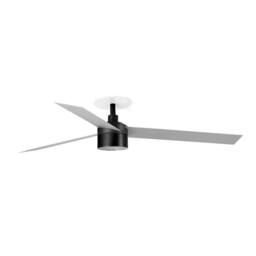 Netlighting Cruiser Recessed 132cm TEK LED Ceiling Fan Black Aluminium Blades - thumbnail 1