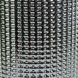Leaf 30cm Silver Dot Glass Vase - thumbnail 5