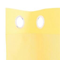 Berkfield Home Voile Curtains with Grommets 2 pcs Yellow - thumbnail 5