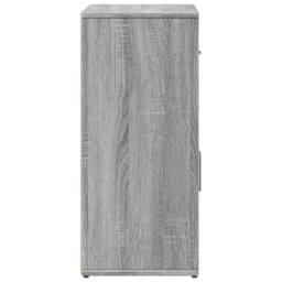 Berkfield Home Sideboards 2 pcs Grey Sonoma 60x31x70 cm Engineered Wood - Size: 60 x 31 x 70 cm - thumbnail 6